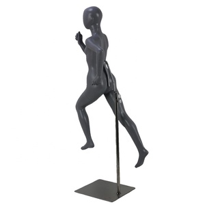 Modelos de niñas de 12 años, cabeza de huevo para correr, niña, adolescente, niño, niños, maniquí deportivo de fibra de vidrio - Product Image 2
