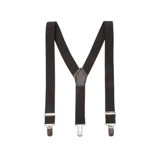 Hot sale mens personalized polyester elastic suspenders