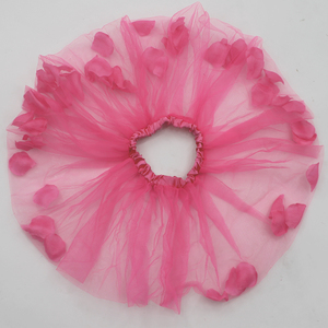 Falda de tutú para niña y tutú de flores rosas, venta al por mayor, 2018 - Product Image 2