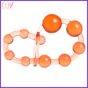 Suave cristal <span class=keywords><strong>Anal</strong></span> 10x bolas bolas anales en precio de fábrica Bondage bolas anales enchufe - Product Image 2