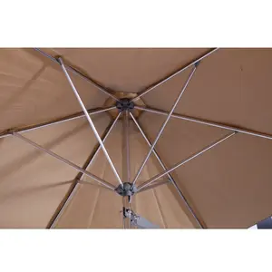 Penjualan Kustom Grosir Payung Teras Parasol Luar Ruangan untuk Restoran