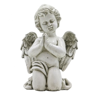 Figurines commémoratives du monde, <span class=keywords><strong>statue</strong></span> d'ange et de prière, vente en gros d'ailes, cercle de prière - Product Image 1
