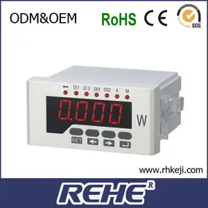 RH-P11 Düşük fiyat REHE Metre Dijital Tek Fazlı Aktif Güç Ölçer