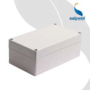 Caja de proyectos electrónicos impermeable, caja de conexiones de cubierta gris, 158x90x60mm, al mejor precio, venta al por mayor, IP65, SP-F2