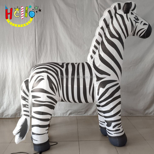 Trưng Bày Mô Hình Động Vật Bơm Hơi Trong Vườn Thú, Bán Ngựa Vằn Bơm Hơi Tùy Chỉnh - Product Image 3