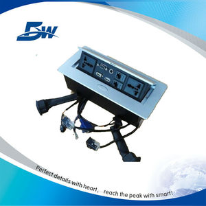 BW-T61 Tavolo da Conferenza con Prese Elettriche a Scomparsa/Accessori per Ufficio Presa di Corrente da Scrivania - Product Image 2