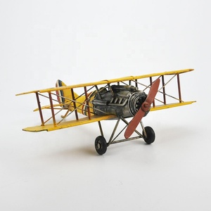 <span class=keywords><strong>Jouet</strong></span> d'<span class=keywords><strong>avion</strong></span> en métal fait à la main pour enfant, <span class=keywords><strong>biplan</strong></span> rétro, hélice, modèle d'<span class=keywords><strong>avion</strong></span> à aile fixe, décoration créative pour la maison, cadeau pour enfant - Product Image 6