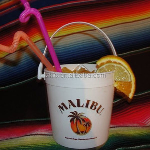 Plastic 32oz Drink Bucket Punch Buckets / Drink Cups