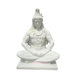 इनडोर आउटडोर हिंदू धर्म आभूषण मूर्तिकला हिंदू भारतीय मूर्ति लक्ष्मी संगमरमर शिवा मूर्तियां