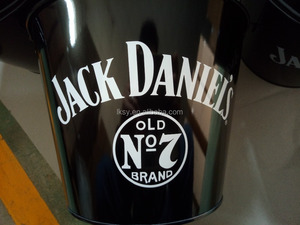 Seau à glace à vin en métal personnalisé OEM chaud forme ronde pour comptoir de bar fêtes de fin d'année vente chaude baignoires à boissons - Product Image 6