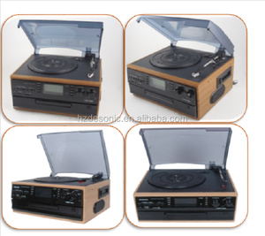 Lecteur de plateau tournant classique, avec lecteur de Radio AM FM, CD, ono - Product Image 5