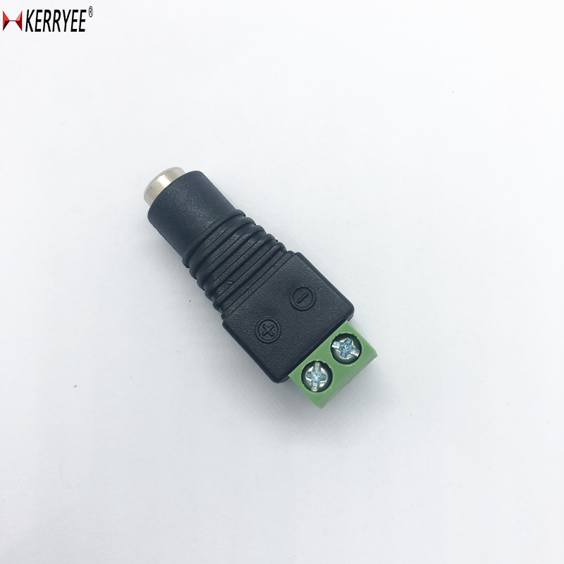 Adaptador fêmea 5521 conector dc para bloco terminal