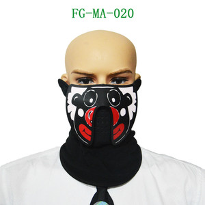 Fiesta de halloween en 2017 media <span class=keywords><strong>cara</strong></span> de esquí de plástico/el nuevo <span class=keywords><strong>LED</strong></span> luminosa máscaras de Cosplay de máscara - Product Image 1