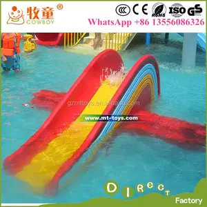 WWP-300E Aqua Juego Parque de Atracciones Pequeño Arco Iris de Diapositivas para Los Niños