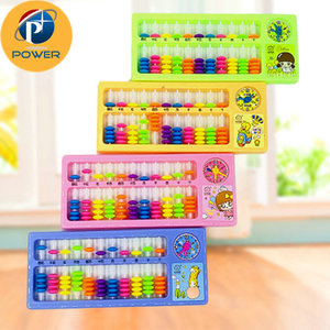 Modelo de maestro de plástico duradero Soroban <span class=keywords><strong>Abacus</strong></span> chino de 11 varillas para educación de niños y entorno libre de madera de matemáticas - Product Image 2