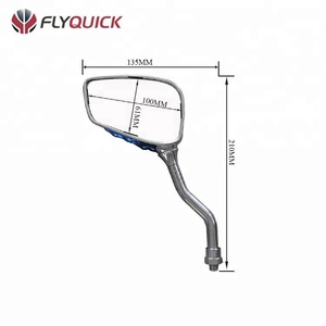 Colorful <strong>Modified</strong> Hand Skeleton Anti Glare Brown Motorcycle <strong>Rear</strong> <strong>View</strong> <strong>Mirror</strong> - Product Image 3