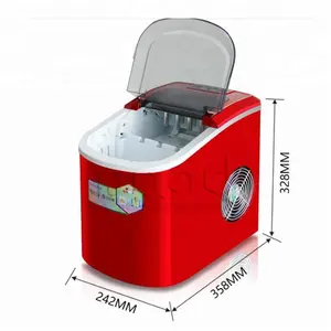 Duurzaam commerciële ice maker machine voor lage prijs/Draagbare elektrische ice cube maker