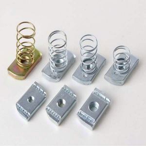 Đai Ốc Lò Xo Đai Ốc Chữ T Vuông Không Chuẩn Đai Ốc Lò Xo Kim Loại Mạ Kẽm - Product Image 6