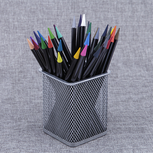 Pensil pewarna gambar premium, pensil warna tanpa kayu