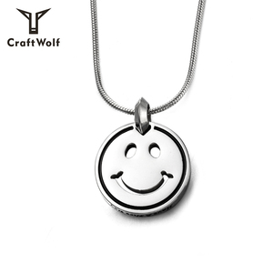 Artisanat Loup Mode Bijoux 2019 Sourire Visage Pendentif Collier
