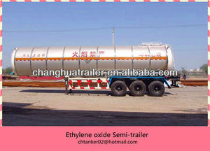 de aluminio solo paredes 36900l óxido de etileno semi remolque <span class=keywords><strong>cisterna</strong></span> truch acoplado de condiciones de la venta - Product Image 1