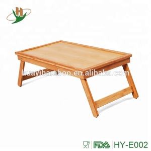 Écologique en bois <span class=keywords><strong>lit</strong></span> <span class=keywords><strong>plateau</strong></span> <span class=keywords><strong>de</strong></span> service <span class=keywords><strong>avec</strong></span> pieds repliables - Product Image 1