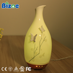 Grano De Madera Eléctrico de cerámica Flor Difusor de Aroma Del Aceite Esencial de Aromaterapia Humidificador de <span class=keywords><strong>Aire</strong></span> - Product Image 2