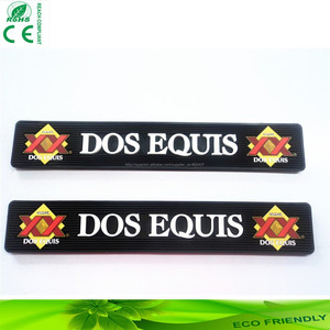 Nuevo diseño de marca estera de la barra personalizada PVC blando de goma barra de Bar cerveza estera - Product Image 1