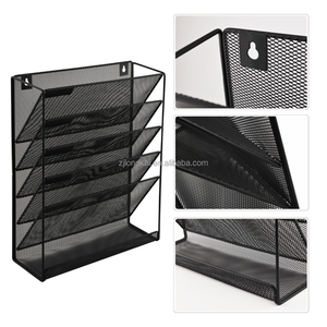 <span class=keywords><strong>Organiseur</strong></span> <span class=keywords><strong>mural</strong></span> suspendu en fil métallique, pour <span class=keywords><strong>bureau</strong></span>, maison, école, ménage, lime, magazine, documents - Product Image 2