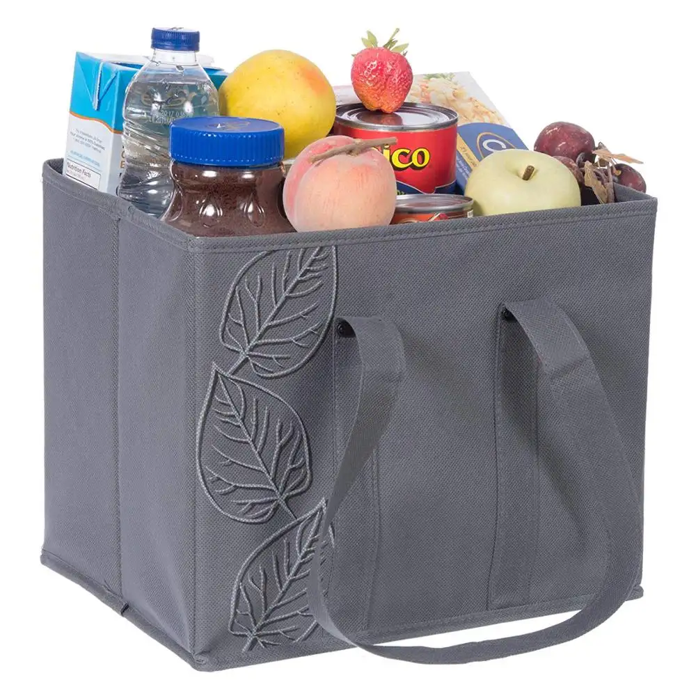 Convenient Storage Long Handles to Carry in Hand Shopping reusable grocery bags