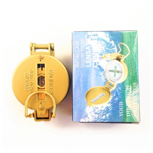 <span class=keywords><strong>Brújula</strong></span> de aleación de zinc, <span class=keywords><strong>brújula</strong></span> de metal antigua de color dorado - Product Image 4