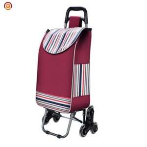 Logotipo personalizado 600d Oxford plegable peso ligero portátil carrito <span class=keywords><strong>de</strong></span> compras carro - Product Image 3