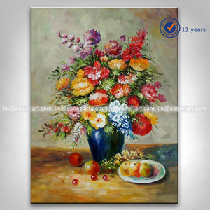 Moderne Hôtel Toile Wall Art Gallery Décoratif Sur Toile StillLife Fleur <span class=keywords><strong>Vase</strong></span> <span class=keywords><strong>Peinture</strong></span> <span class=keywords><strong>À</strong></span> <span class=keywords><strong>L</strong></span>'<span class=keywords><strong>huile</strong></span> <span class=keywords><strong>À</strong></span> La Main Conceptions - Product Image 1