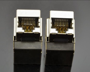 <span class=keywords><strong>Coupleur</strong></span> Keystone <span class=keywords><strong>RJ45</strong></span> Cat6A blindé en ligne pour réseaux, câbles de brassage, câbles <span class=keywords><strong>Ethernet</strong></span>/cordons - Product Image 4