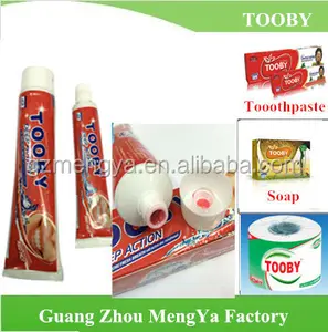 TOOBY العلامة التجارية الحرة عينة نوعية جيدة ajona معجون الأسنان