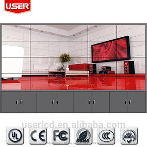 <span class=keywords><strong>Bisel</strong></span> 3.7mm 55 pulgadas lcd video wall con las liendres 700 la luz del sol legible - Product Image 1