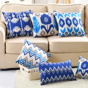 Topfinel Hot Selling Custom Boho Decorative Sublimation Geometric Printed Pillow Cover For Child Room Sofa Chair Wholesale