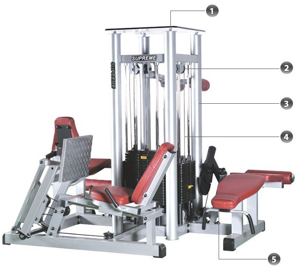 Многофункциональный Тренажерный зал 4/ 5 станции