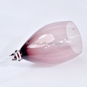 Verres à vin ronds en cristal de luxe créatifs, roses transparents, verres à champagne <span class=keywords><strong>pas</strong></span> chers, verres à eau et à vin en gros - Product Image 5