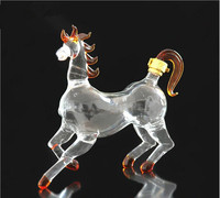 Bouteille à liqueur en forme de cheval ODM/OEM pour vodka, whisky, verre à shot, bar à domicile, carafe
