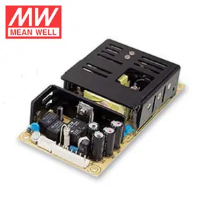 160W 13.8V UPS Power Supply Open Frame PSC-160A Meanwell with Battery Charger PFC Function