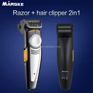 2 в 1 машинка для стрижки волос, электрическая бритва, триммер для бороды, мужские Инструменты для укладки, машинка для бритья