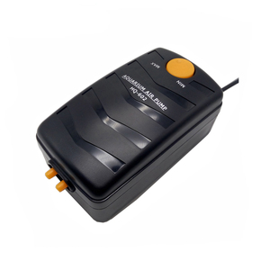 水槽エアポンプエアレーター 2口 5W 調整可能 静音 酸素エアレーターポンプ 最大80ガロンの水槽・池用 - Product Image 2