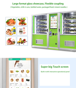 Ngoài trời thông minh Combo Máy bán hàng tự động cho trái cây tươi và rau quả tùy chỉnh lạnh - Product Image 4