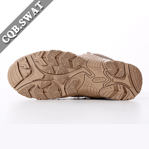 Botas de combate táctico británico calzado de moda hasta el tobillo con cierre de cordones y suela Vibram para Patrol - Product Image 6