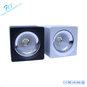 CE CCC ROHS SAA 15 W 20 W aluminio COB cuadrado LED Downlight de superficie - Product Image 1