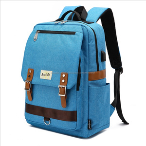 HUIDE marca Japón estilo coreano Uni sexo impermeable Oxford escuela mochila - Product Image 1
