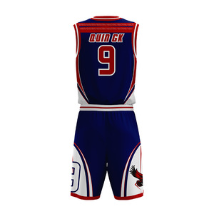 ZHOUKA top selling best cheap reversible purple basketball jersey uniform design - Product Image 4
