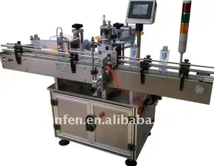 PLM-D Automatic Round Bottle Labeling Machine with Conveyor Production Line