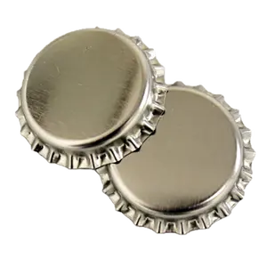 Coperchio della bottiglia di Birra Tappi a Corona OEM del Metallo di Tappo a CORONA In Acciaio Inox Non Spill Accettare